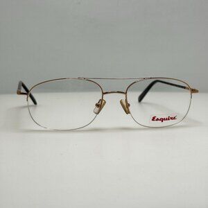 Esquire 605 Gold Eyeglasses Eye Glasses Frames 56-18-145